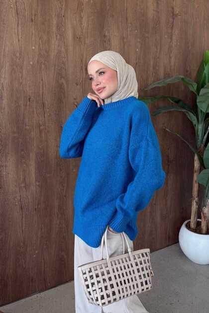 Elya Yumoş Tunic Indigo