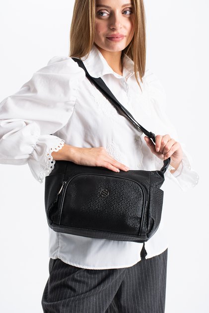 Zippered Crossbody Bag