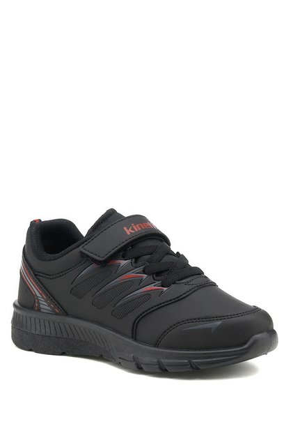 Alpha J 1Pr Black Boys' Running Shoes