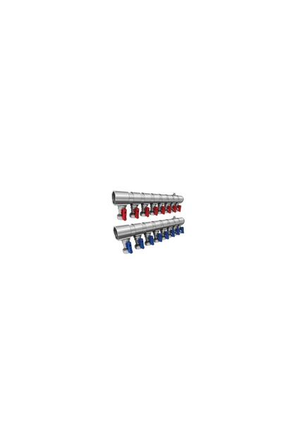 1" Mini Küresel Vanalı Kollektör 5'li Takım
