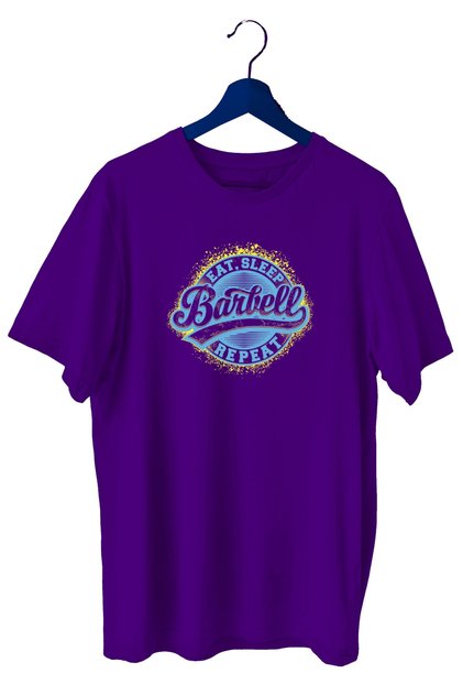 Barbell Athlete T-shirt Crew Neck