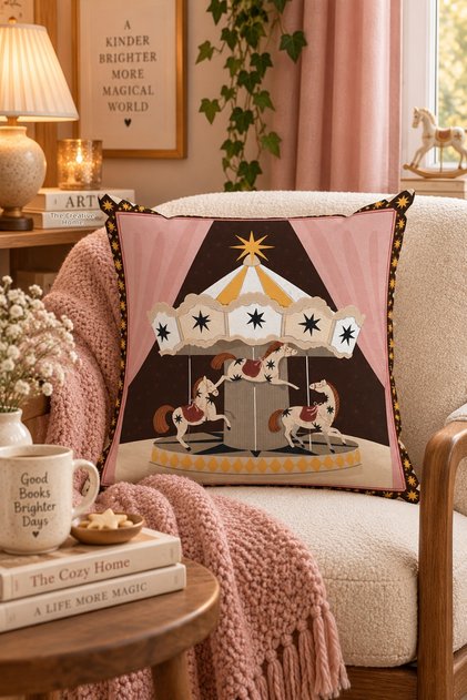 Christmas Double-Sided Printed Throw Pillow Cover 6Echd10