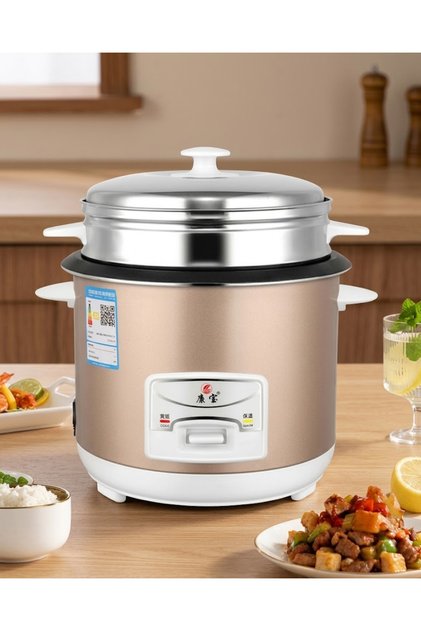 3L Versatile Electric Cooker Steamer Rice Noodles Cooking Hot Pot