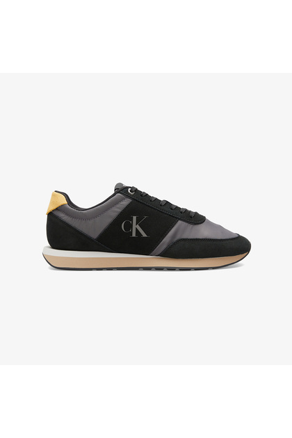 Retro Runner Band Erkek Siyah Sneaker
