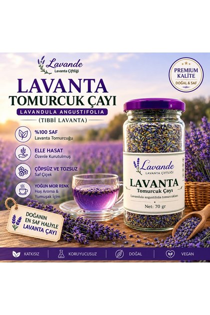 Lavanta Tomurcuk Çayı 70 gr