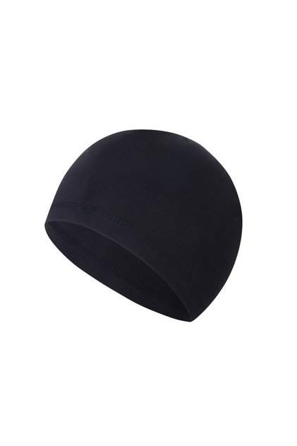 black Summer Skull Cap UV Protection Ice Silk Helmet Liner Men Women Hat Workout Quick Dry Motorcycl