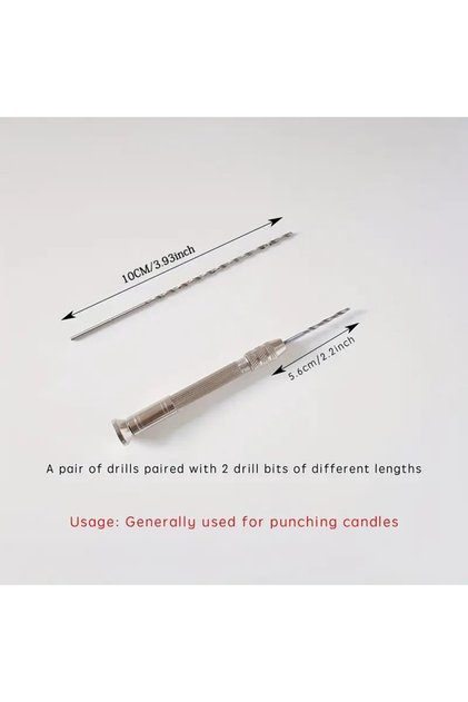Set A A Set of Candle Punching Tools Candle Core Piercing Needle Drilled Holes for DIY Candle Making