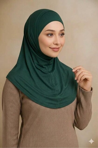 Hijab 2 Pieces Lycra Fabric