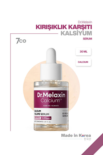 Rebornic Teknolojili Kalsiyum | Kırışıklık Karşıtı & Sıkılaştırıcı Yüz & Göz Çevresi Ampülü 30ml