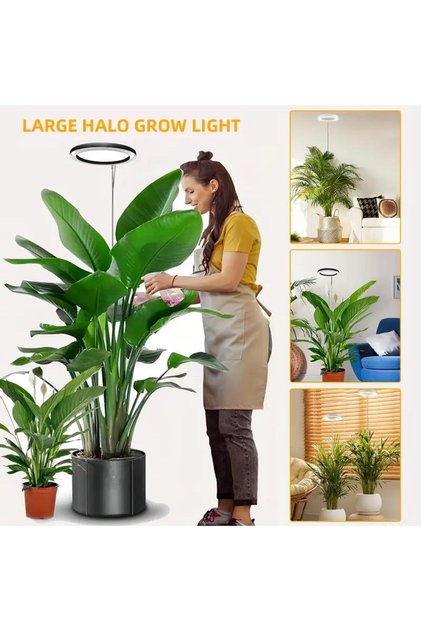10 W USB 1 PC Height Adjustable LED Grow Light Plant Growing Lamp Full Spectrum with 3 Timer for Ind