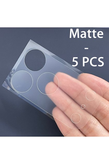 For iPhone 17 Pro Matte 5 Pcs 5 Pcs HD / Matte Lens Fibre Base Protective Film For iPhone 17 Pro 17