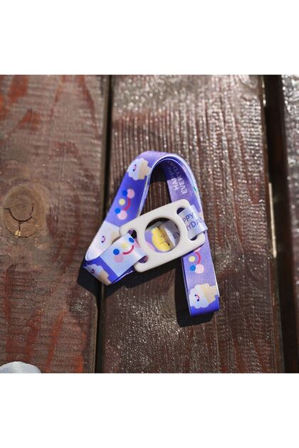Purple ice cream 1pc Beverage Bottle Strap - Adjustable Lanyard, Durable Lanyard for Mineral Water B