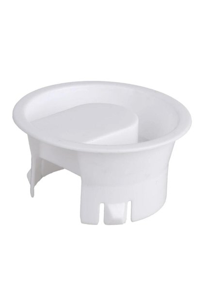 White The white lid of the kettle, plastic accessory, PC striped acrylic octagonal glass lid