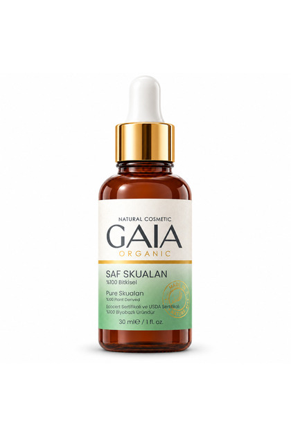 Pure Organic Squalane 100% Herbal Sugarcane Origin Facial Oil 30 ml