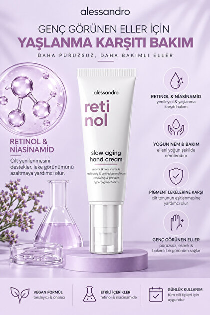 Retinol Slow Aging Hand Cream 50 ml 36-007