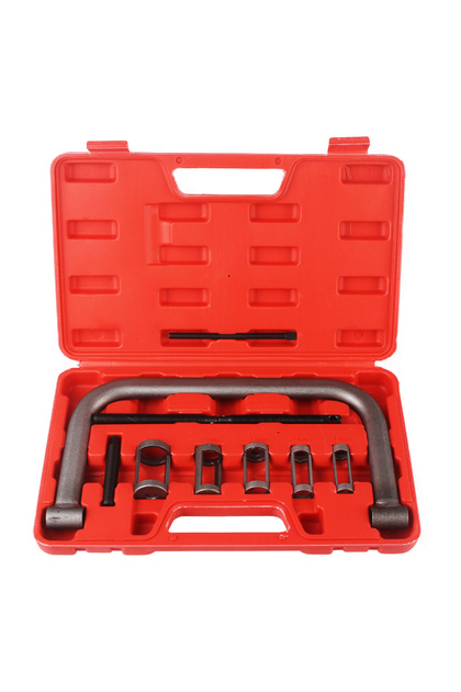 Red 10pcs Removal And Installation Tools Clamp Set Engine Spring Compressor Valve Valve Spring Compr
