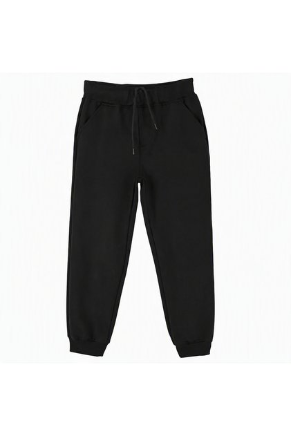 Pantaloni de trening pentru copii, cu talie elastică groasă, buzunare și șnur.