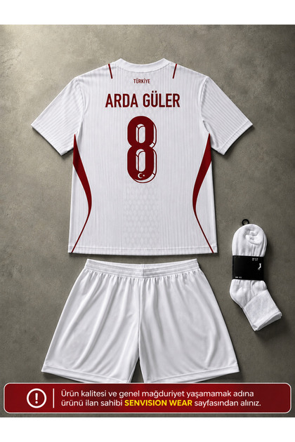 ARDA GÜLER TÜRKİYE MİLLİ TAKIM FORMA 3'LÜ SET