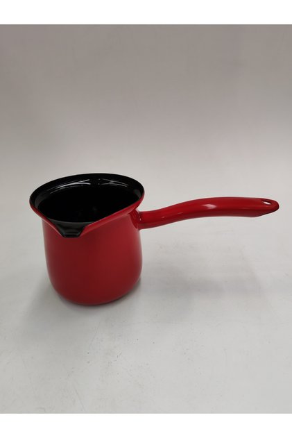 Ceracook Emaye Cezve 10 cm Kırmızı 500 ml