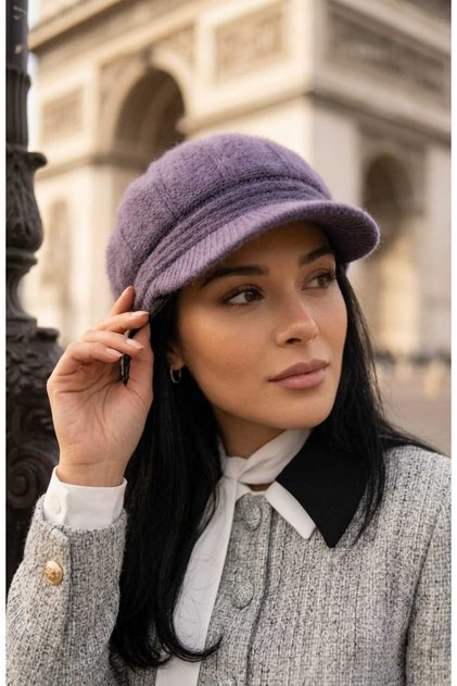 French Style Visor Knitwear Women's Hat