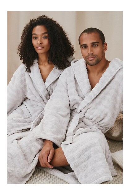 Organic Cotton Hydrocotton Hooded Unisex Bathrobe