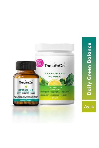 Daily Green Balance (Green Blend 120 - Spirulina Kelp&Nettle)