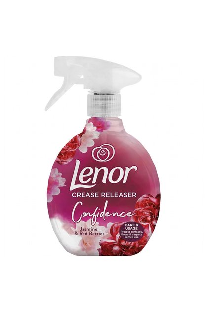 Crease Releaser Spray 500ml, Jasmine & Red Berries Fabric Wrinkle Remover, Easy Ironing, Static Control & Fresh Scent