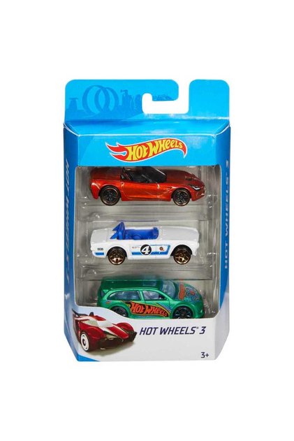 Set mașinuțe K5904, 3 bucăți, scara 1:64, modele aleatorii