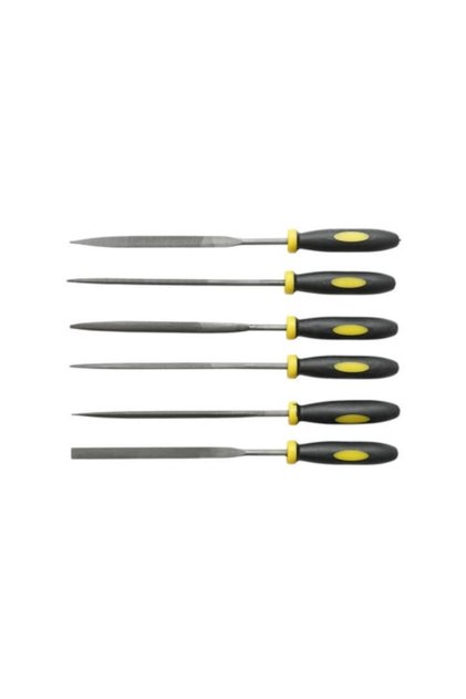 Set de 6 pile universale, din oțel, 140 mm