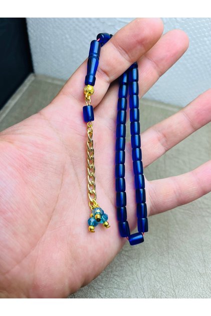 Airplane Glass Wrist-Length Prayer Beads