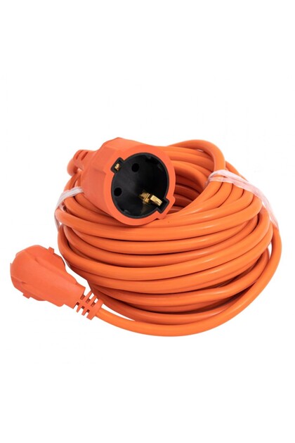 Prelungitor electric, 15 m, tip cupla + priză, 3 x 1.5 mm², IP44, max 2000W
