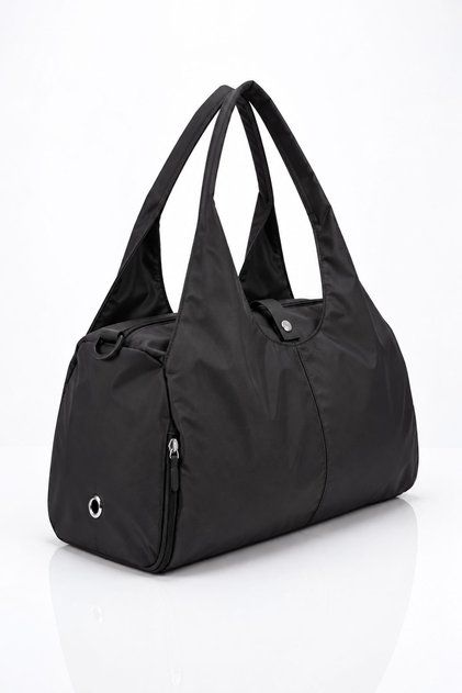 Vx-024 Large Size Multi-Purpose Cross-Useable Women's Shoulder Bag Black