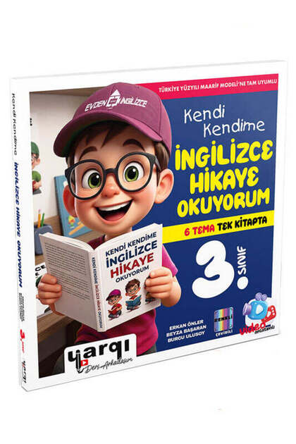 Yargı Ders Arkadaşım 3.Sınıf Kendi Kendime İngilizce Hikaye Okuyorum 6 Tema Tek Kitapta