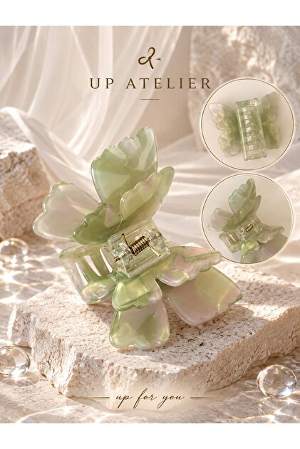 Pearlescent Butterfly Bone Latch Buckle
