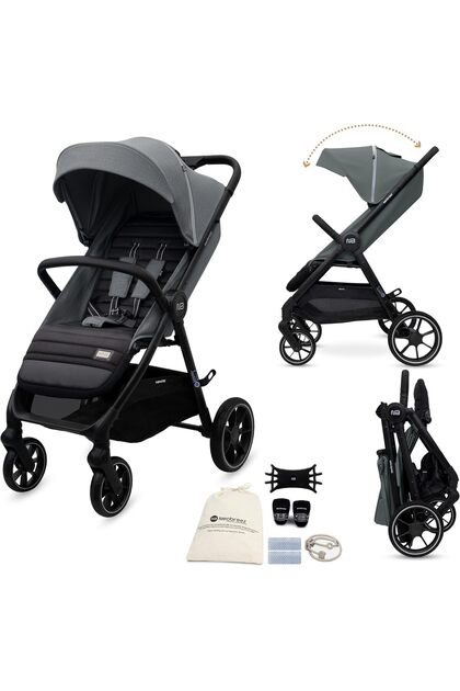 Vento All Terrain High Landscape Baby Stroller-Grey
