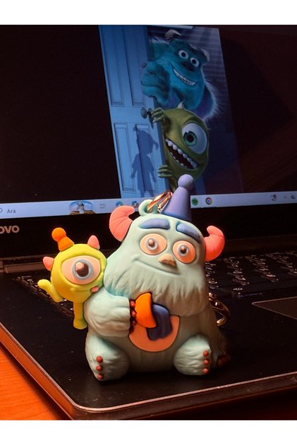 Breloc cu figurine cu monștri drăguți (1 model este livrat aleatoriu)