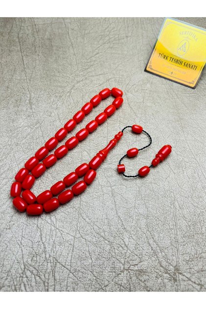 Fire Amber Daily Use Prayers Beads