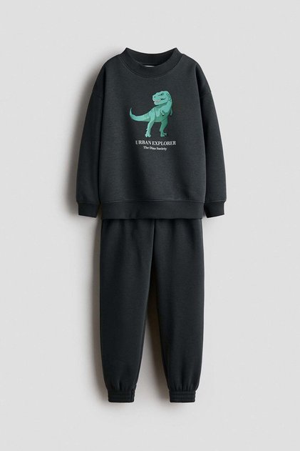 2-piece printed sweatshirt set