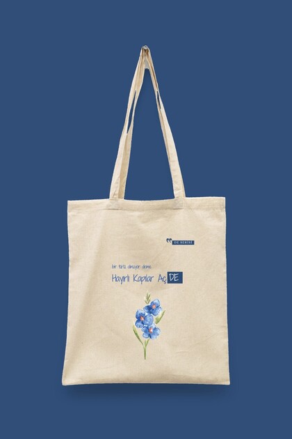 De Serisi Don'T Be Afraid to Be Different, Don'T Be Afraid to Open Doors, Tote Bag, Printed Cloth Bag