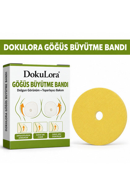 Doku Lora Collagen Göğüs Bandı (10 GÜNLÜK SET)