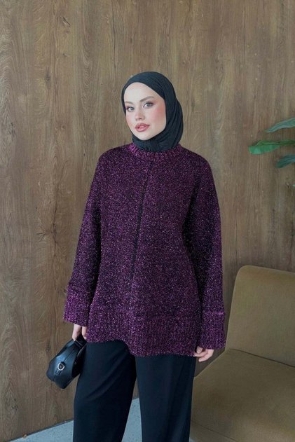 Sim Sakal Casual Tunic Plum