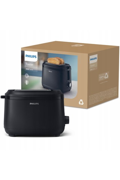 Prăjitor de pâine Seria 3000 HD2511/90 830W Prăjire crocantă Decongelare