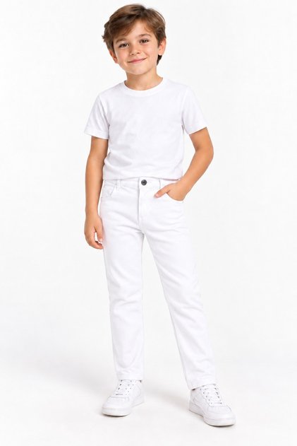 Unisex Keten Bel Ayarlı Pantalon 29 Ekim 23 Nisan 19 Mayıs Okul Gösteri Pantalonu