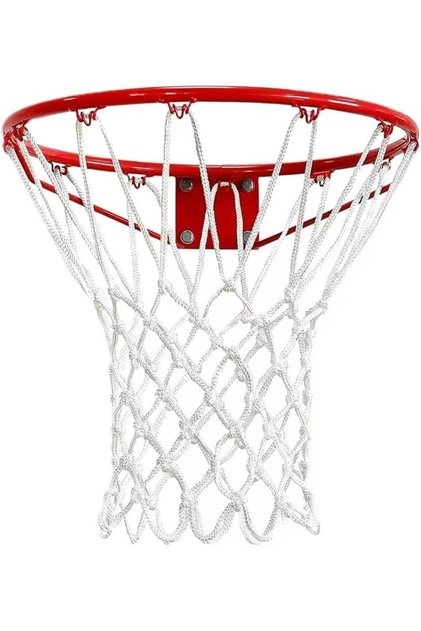 Professional Heavy Duty Basketball Net Replacement, All Weather Anti Whip, 7.16 oz, Outdoor Standard