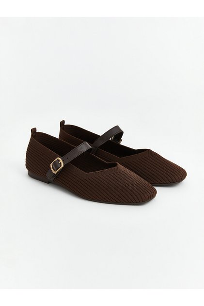 Alita City Lcw Steps Brown Women's Flat Shoes with a Difference