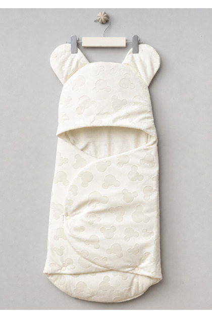 0-12 Months Inner Fiber Filled Outer Baby Swaddle & Blanket Winter Sleeping Bag