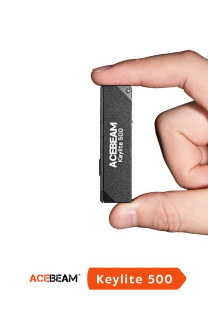 Keylite 500 500 Lümen USB-C Şarjlı Anahtarlık Feneri