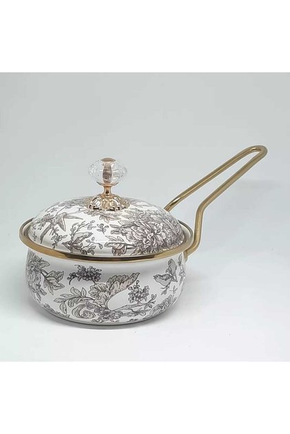 16 cm Decorated Enamel Sauce Bowl
