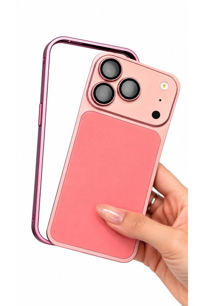 For iPhone 17Promax Phone 18Promax Metal Conversion Kit Set Case Frame Protected Cover Aslan3Pro Glass Transparent Cover