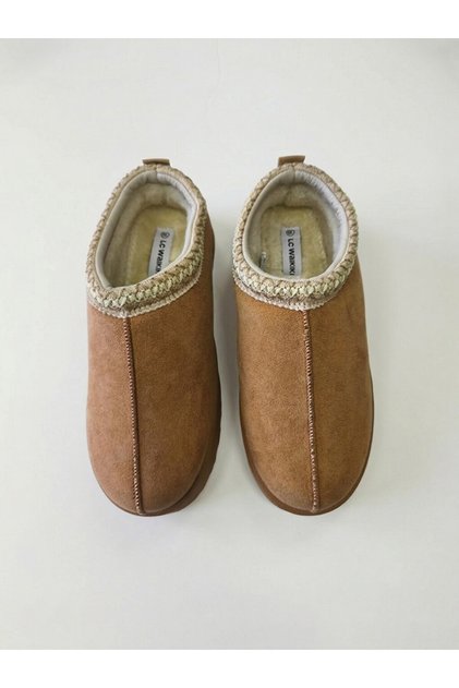 Slippers in Faux Suede Look for Girls